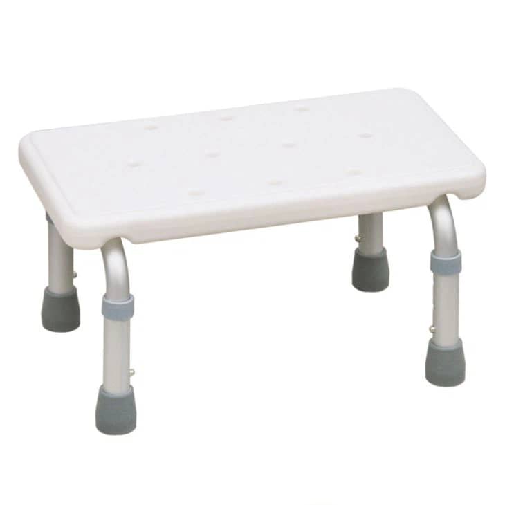 Shower seat single step up