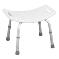 Shower bath chair no backrest no arms 100kg