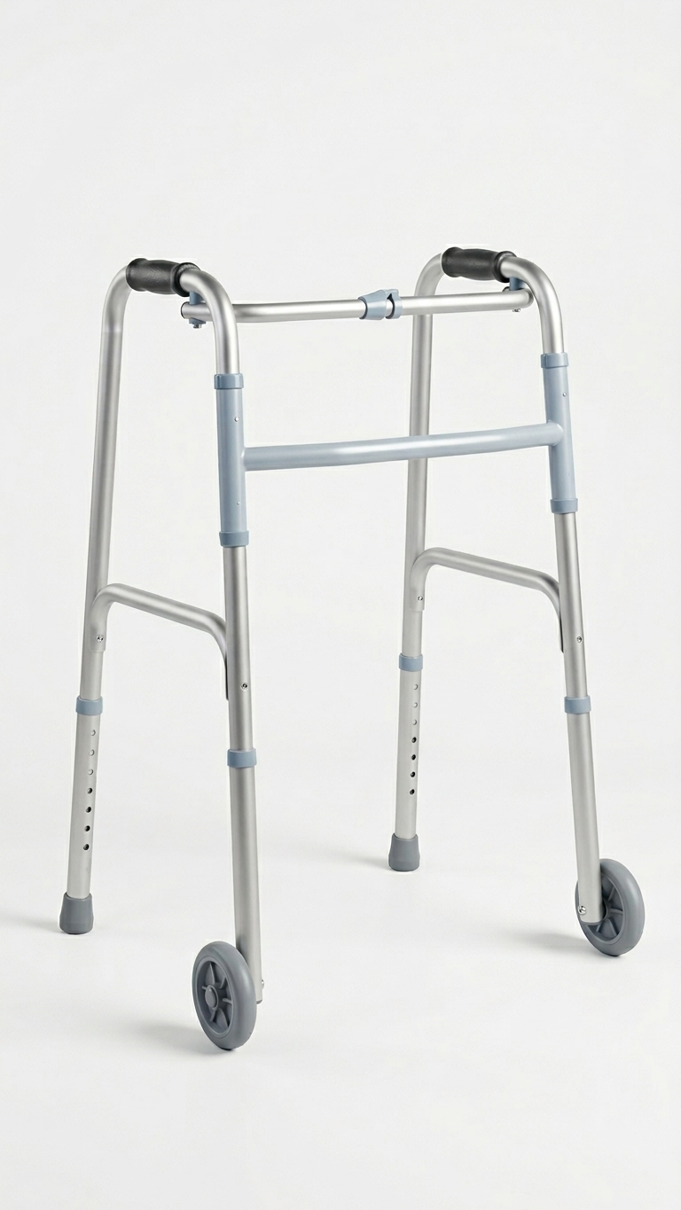 Walker foldable 2 wheels