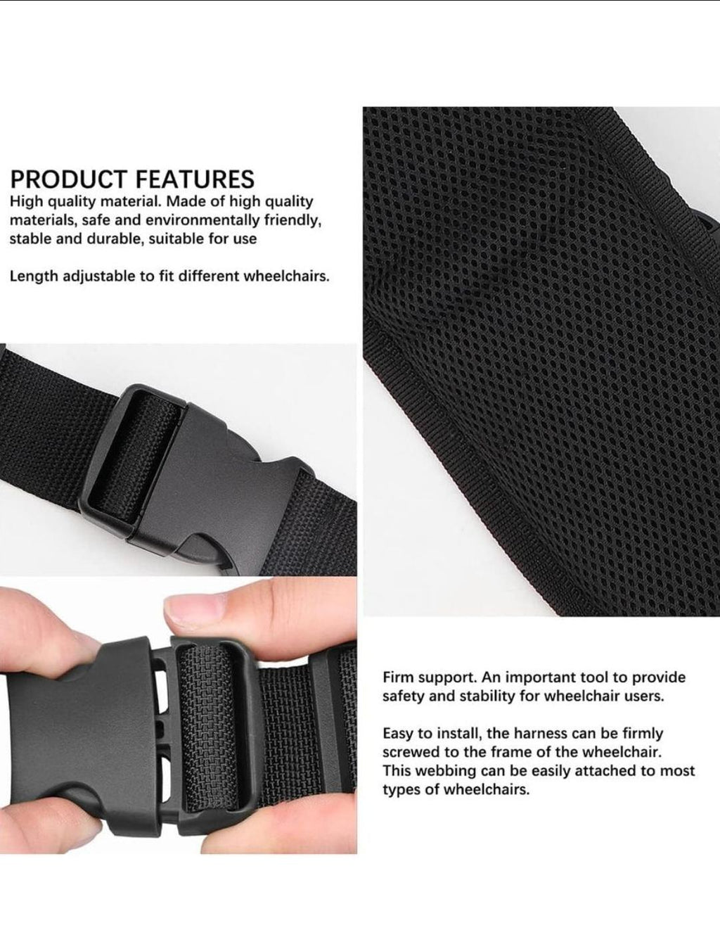 Wheel chair Safety Belt