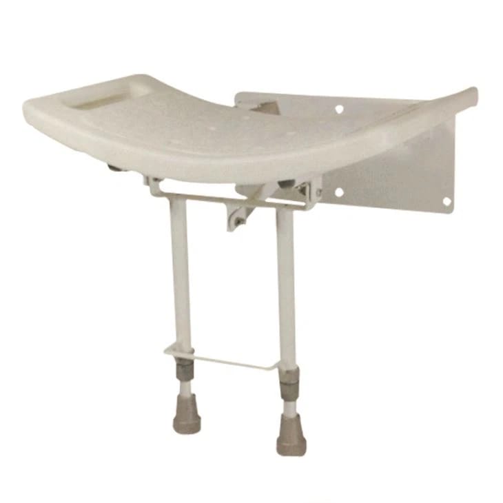 Wall mounted foldable shower chair 100kg