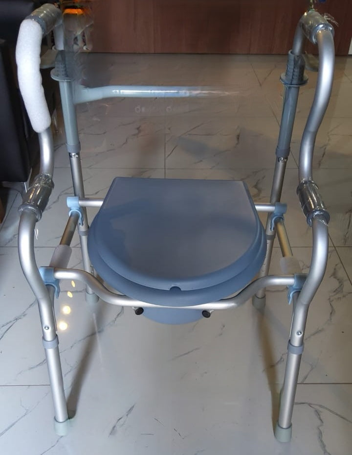 Walker dual riser with commode seat 100kg
